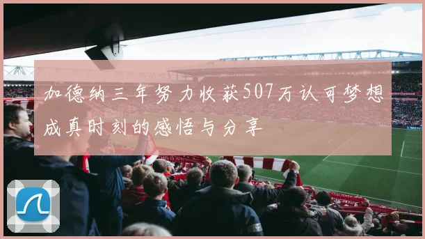 加德纳三年努力收获507万认可梦想成真时刻的感悟与分享
