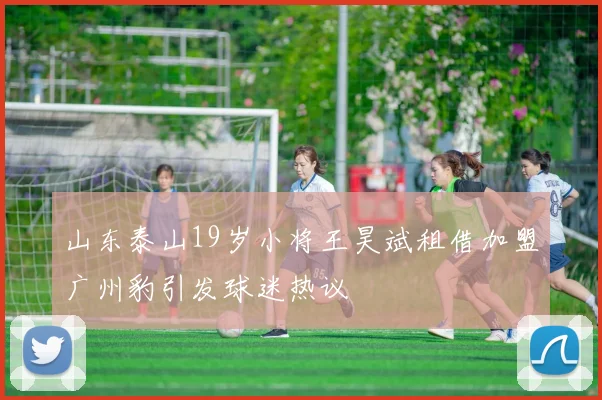 山东泰山19岁小将王昊斌租借加盟广州豹引发球迷热议
